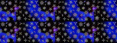 Yumuşak, yaz çiçekli arka plan. Siyah renkli çiçekler. Raster çiçek desenli ve çiçekli..