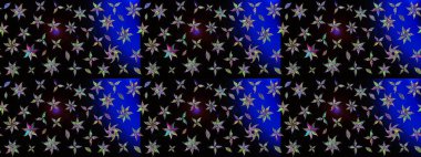 Suluboya tarzında siyah renkte çiçekler. Siyah renkte çiçekler olan çiçek deseni çiz.