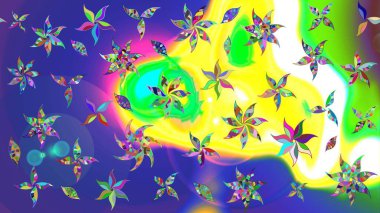 Çiçeğin suluboya çizimlerinin mükemmel deseni. Suluboya desenli çiçek deseni. Dekorasyon ve tasarım için güzel bir desen. Moda baskısı. Ayarlanmış.