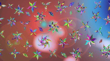 Arkaplan dokusu, duvar kağıdı, kahverengi renkli çiçek teması. Kabile sanatı boho baskısı, klasik çiçek arkaplanı. Soyut etnik raster çizim kalıbı.