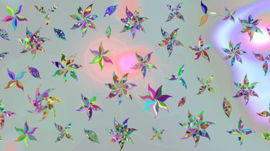 Raster Yumuşak kumaş deseni. Raster çiçek izi. Klasik taslak çizimi. Çiçeksel gri çizim deseni.