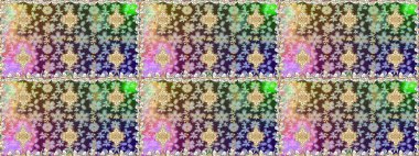 Paisleys zarif çiçek desenli arkaplan duvar kâğıdı çizimi klasik stil, modern 3D çizgili sanat eseri altın ve nötr desenli çiçek yaprakları ve süslemeleri..