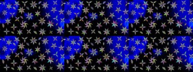 Çiçek kompozisyonu, el boyası, hassas şablon. Manzaralı çiçek deseni. Üst manzara, yumuşak siyah renk tarzı. Sevgililer günü ve tebrik kartı konsepti için şık bir davet.