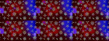 Egzotik çiçekler, kahverengi renklerde botanik, parlak, klasik bir doğa. Klasik tropikal doğal elementlerin suluboya seti. Raster illüstrasyonu.