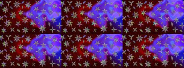 Düz Çiçek Elementleri Tasarımı. Renkli Yaz Temalı eskiz kalıbı. Kahverengi renkli çiçekler. Çiçekli retro deseni çiz.