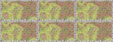 Raster Kelebekleri deseni. Soyut, pürüzsüz bir arkaplan. Güzel bir kumaş tasarımı. Tarafsız ve bej renkler üzerine resim.