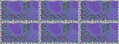 Doğadaki güzellik. Raster illüstrasyonu. Kumaş, Tekstil, Baskı ve Davetiye için arka plan. Suluboya Biçimli Uçan Kelebeklerle kusursuz desen.