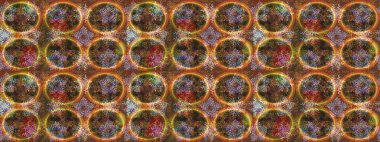 Raster kahverengi, turuncu ve nötr kar tanelerinden izole edilmiş. Raster illüstrasyonu. Güzel bir kış süsü. Kar taneleri koleksiyonu.