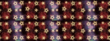 Arabesk ve çiçek öğeleri ile oryantal raster desen. Geleneksel klasik süs. Arabesk ile Vintage desen.