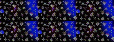 Moda baskısı. Çiçeğin suluboya çizimlerinin mükemmel deseni. Raster illüstrasyonu. Dekorasyon ve tasarım için güzel bir desen. Suluboya çizim kalıbı. Eski.