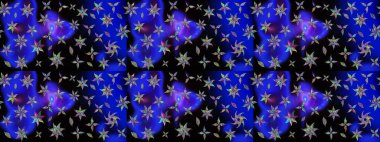 Robot resim. Moda baskıları için zarif bir şablon. Küçük renkli çiçekler. Küçük çiçekte güzel bir desen. Motley illüstrasyonu. Çiçekli yaz çiçekleri.