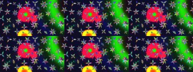 Nazik, narin çiçek arkaplanı. Gri renkli çiçekler. Raster çiçek desenli ve çiçekli..