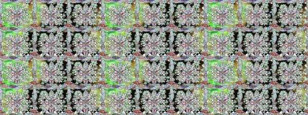 Motley illüstrasyonu. Kusursuz. Çiçekli yaz çiçekleri. Küçük renkli çiçekler. Moda baskıları için zarif bir şablon. Küçük çiçekte şirin desenler.