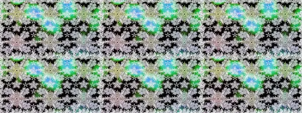 Raster illüstrasyonu. Çiçek buketleriyle klasik tarzda kusursuz desenler. Tarafsız renklerde.