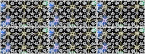 Güzel kumaş deseni. Raster suluboya deseni, narin çiçekler, siyah çiçekler, tebrik kartı şablonu..