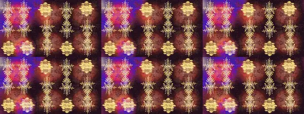 Raster illüstrasyonu. Raster kış deseni. Çiçek Elementleri 'nin soyut geçmişi. Renklere göre dizayn.