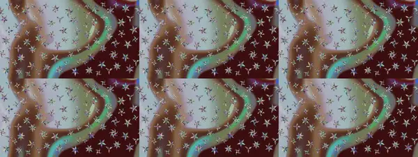 Çiçek arkaplan. Çizim raster deseni. Güzel kumaş deseni.