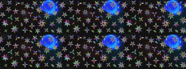 Çiçek desenli eskiz. Gri renkli çiçekler. Tişört baskısı için çiçek boyama rasteriName.