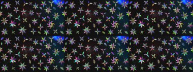 Gri renkli güzel çiçekli eskiz deseni, suluboya çiçek deseni, duvar kağıdı, kart ya da kumaş için fayanslı. Raster..