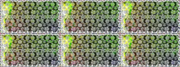 Raster düz çiçekleri pürüzsüz desen. Hediye ambalaj kağıdı, tebrik kartları, posterler ve pankart tasarımı. Gri renkli çiçekler.