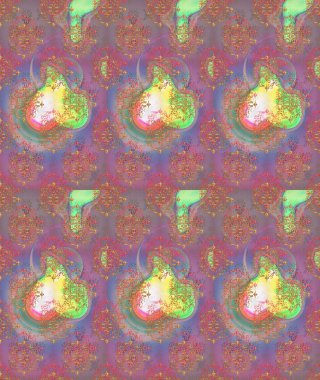 Raster çiçek desenli çiçek deseni, yapraklar, dekoratif elementler, sıçrama, lekeler, el çizimi kontur çizgileri ve Doodle çizim stili, grafik raster çizim çizimi.