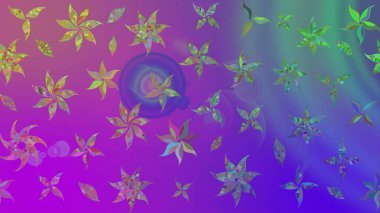 Çiçekleri, deniz kabukları, mandalaları ve suluboya efektleriyle donanma geçmişi. Yatak çarşafları, ceket, paket tasarımı, kumaş ve moda kavramları için tekstil baskısı. Çizim kalıbı etnik tasarım.