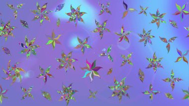 Tekstil tasarımı için menekşe renkli geleneksel halk çiçekleri buketi. Üzerinde gelincikler ve vadi zambakları olan renkli çiçek desenli nakış..