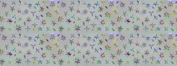 Gri renkli çiçek desenli çizimler, el yapımı papatyalar, papatyalar. Tekrar eden çiçek arkaplanı, zarif gri çiçek duvar kağıdı.