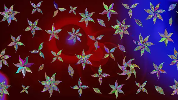 Kahverengi üzerine çiçekler. Suluboya, elle çizilmiş. Eskiz arkaplan modeli. Raster stoku.