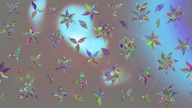 Modern stil dokusu. Çiçek desenli raster, gri çizgi grafik deseni soyut raster arkaplan.