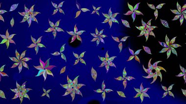 Güzel kumaş deseni. Güzel suluboya yaz çiçekleri deseni..