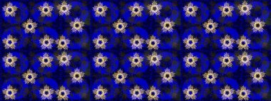 Soyut duvar kâğıdı, ambalaj dekorasyonu. Mavi, siyah ve gri renkler üzerine illüstrasyon. Kışın sembolü, mutlu noeller, mutlu yeni yıl kutlaması Raster illüstrasyonu. Kar tanesi kadar basit..