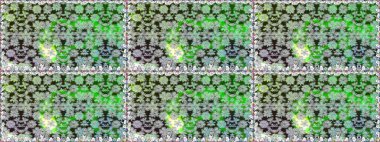 Gri renkli çiçekli kusursuz çiçek deseni. Suluboya tarzında gri renkte çiçekler.