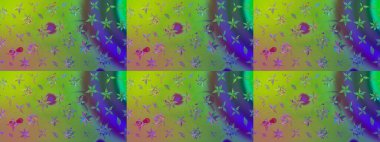 Tatil havası. Nazik romantik baskı. Raster güzel bir çiçek deseni çizmiş. Bahar mevsimi.