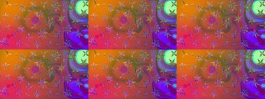 Hoş bir çiçek geçmişi var. Güzel kumaş deseni. Küçük bir çiçekte eskiz deseni. Raster illüstrasyonu.