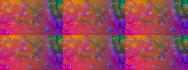 Raster Hip kumaş deseni. Eskiz Vintage Çiçek Deseni.