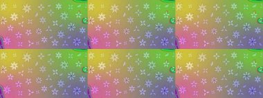 Raster deseni. Çiçekli çiçek deseni, suluboya. Süslü kumaş deseni.