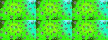 Raster illüstrasyonu. Kumaş, tekstil, duvar kağıdı baskısı için. Eskiz geçmişi. Eski usul. Miles Fleur, süslü püslü bir süs. Tomurcukları papatya çiçekleri olan sevimli bir çiçek deseni..