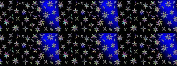 Eski usul. Raster illüstrasyonu. Raster. Tomurcukları çiçek olan sevimli bir çiçek deseni. Kumaş, tekstil, duvar kağıdı baskısı için. Taslak arkaplan.