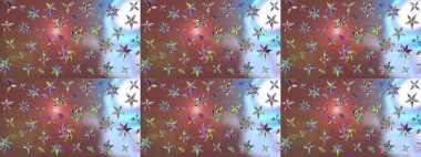 Raster illüstrasyonu. Kahverengi renklerde bahar çiçekleri. Yaprak ve çiçeklerin suluboya resmi, kahverengi renklerdeki çizim deseni.