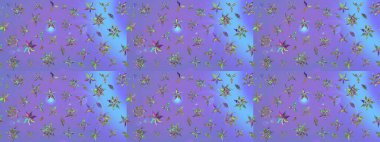 Tekstil, kumaş, kapaklar, duvar kağıtları, baskı, naylon, koleksiyon defteri, örgü, dekupaj için güzel bir eskiz. Millefleur 'lar. Küçük menekşe ve çiçeklerle oldukça eski bir besin torbası deseni.