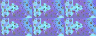 Yatak çarşafları, ceket, paket tasarımı, kumaş ve moda kavramları için tekstil baskısı. Eskiz modeli etnik tasarım. Çiçekleri, deniz kabukları, mandalaları ve suluboya efektleri olan deniz altyapısı.