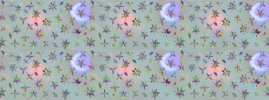 Küçük gri çiçekli oldukça eski bir besin torbası deseni. Tekstil, kumaş, kapaklar, duvar kağıtları, baskı, naylon, koleksiyon defteri, örgü, dekupaj için güzel bir eskiz. Millefleurlar.