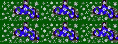 Üst manzara, yumuşak yeşil renk tarzı. Çiçek kompozisyonu, el boyası, hassas şablon. Manzaralı çiçek deseni. Sevgililer günü ve tebrik kartı konsepti için şık bir davet.