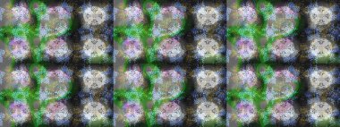 Düz renkli arka plan üzerinde izole kar taneleri tasarımı. Kar taneleri arka plan. Snowflakes desen. Kar tanesi süs desen. Raster illüstrasyon.