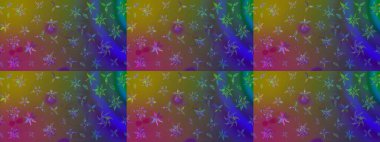 Raster. Kahverengi renkte güzel çiçekler, suluboya desenli eskiz deseni, duvar kağıdı, kart veya kumaş için fayanslı..