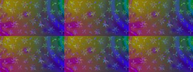 Raster illüstrasyonu. Kahverengi renkli güzel bir tekstil. Suluboya çiçekli çiçek deseni.