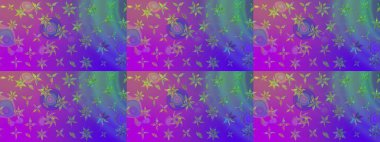 Raster deseni. Çiçekli çiçek deseni, suluboya. Küçük çiçekte güzel bir çiçek deseni..