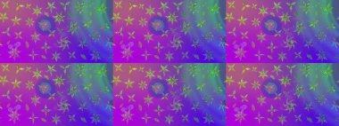 Eskiz modeli etnik tasarım. Çiçekleri, deniz kabukları, mandalaları ve suluboya efektleriyle donanma geçmişi. Yatak çarşafları, ceket, paket tasarımı, kumaş ve moda kavramları için tekstil baskısı.