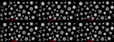 Süslü zentangle çizim dokusu, soyut çiçeklerle süslenmiş. Şekil verilmiş çiçeklerle eskiz deseni. Çiçek deseni duvar kağıdı, şablon dolguları ve web sayfası arkaplanı için kullanılabilir.